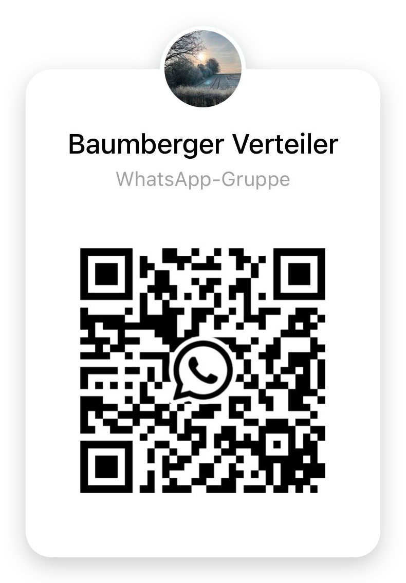 QR-Code Whatsapp - Baumberger Verteiler